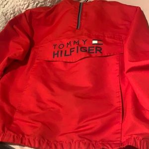 RED Tommy Hilfiger windbreaker (size M/M/M 14)